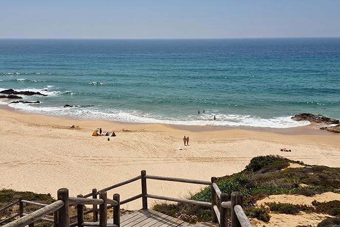 Praia sur la côte Vicentina - Alentejo