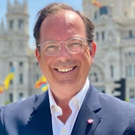 Laurent Goater, président du conseil consulaire