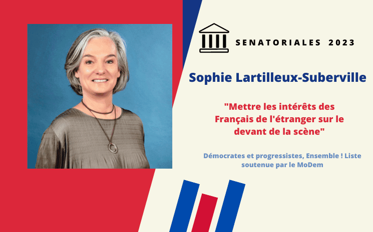 Sophie Lartilleux-Suberville, candidate MoDem aux sénatoriales 2023