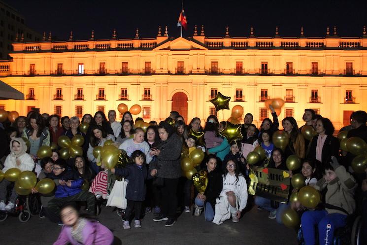 Fundación Nuestros Hijos au Palais de la moneda