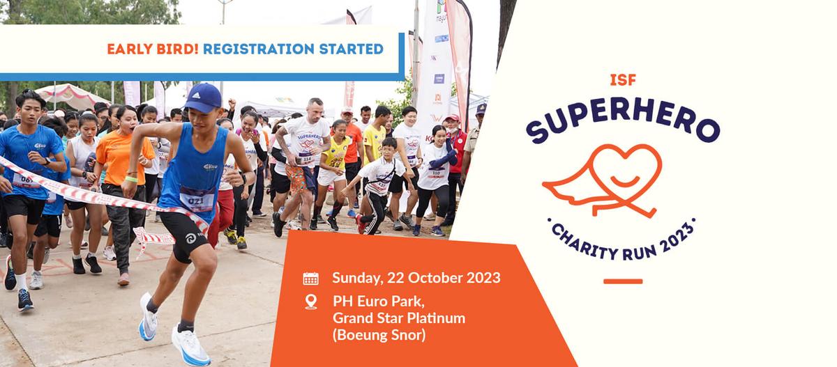 ISF Superhero charity run