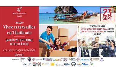 Affiche du salon Vivre et Travailler en Thailande