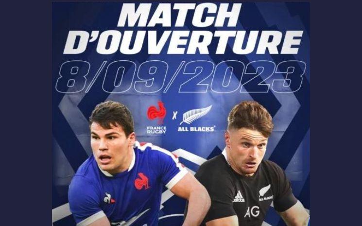 match France - All Blacks 2023