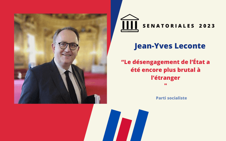 jean yves Leconte candidat aux senatoriales 2023