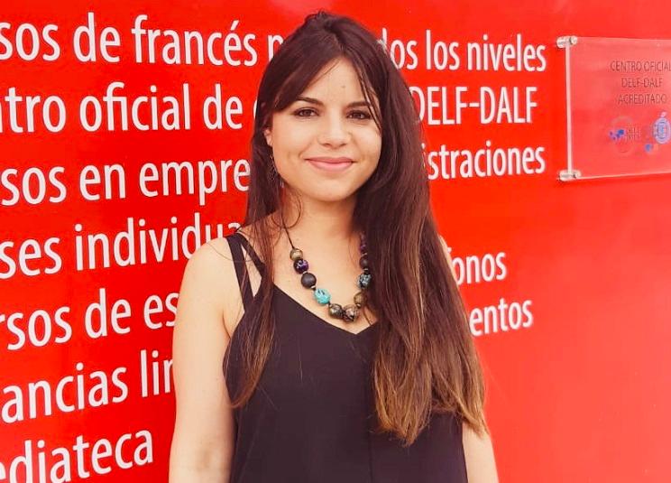 roxane beauvais, professeure à l'alliance française de madrid