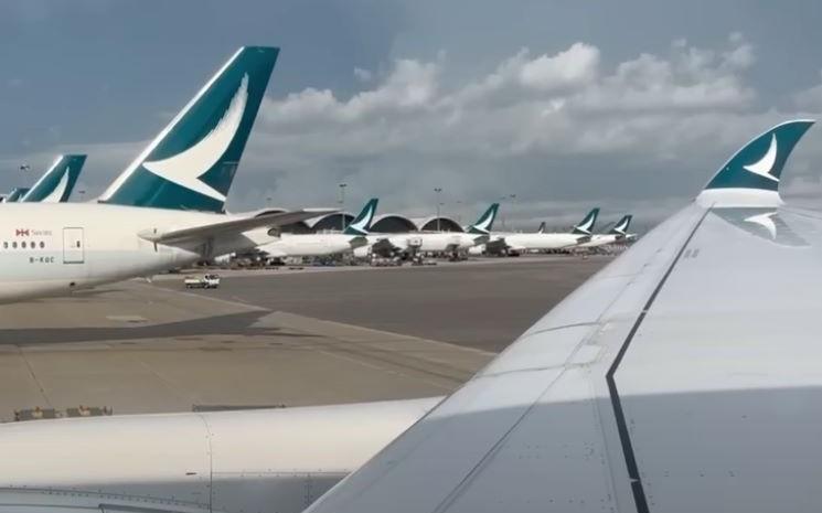 avions de Cathay pacific