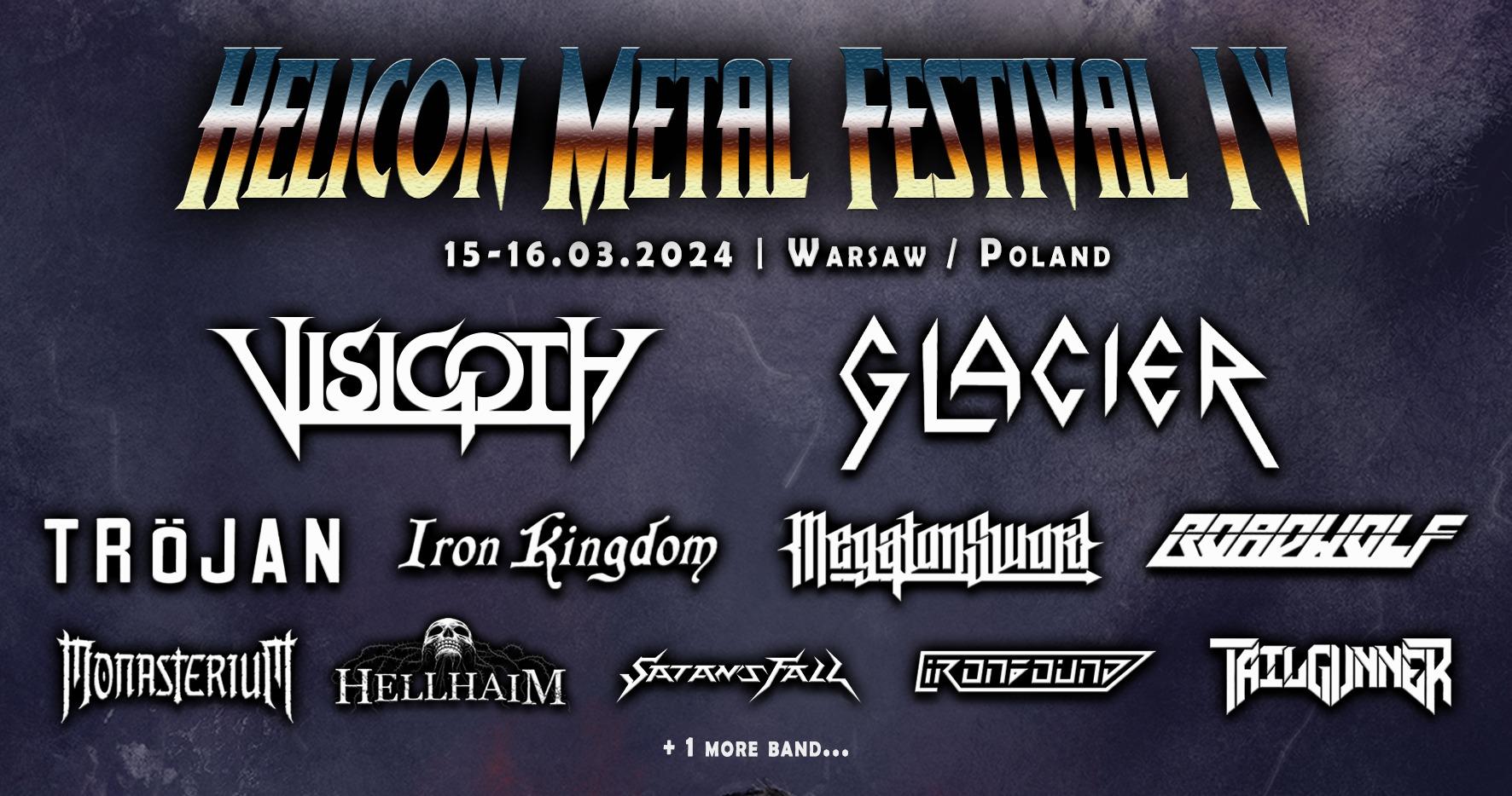 Affiche Helicon Metal Festival 2024
