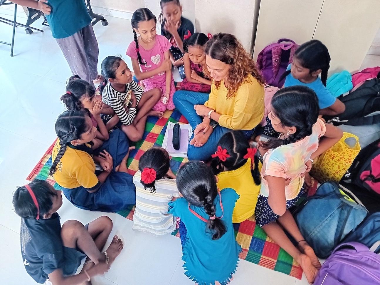 Fernanda est bénévole pour l'ONG GIFT