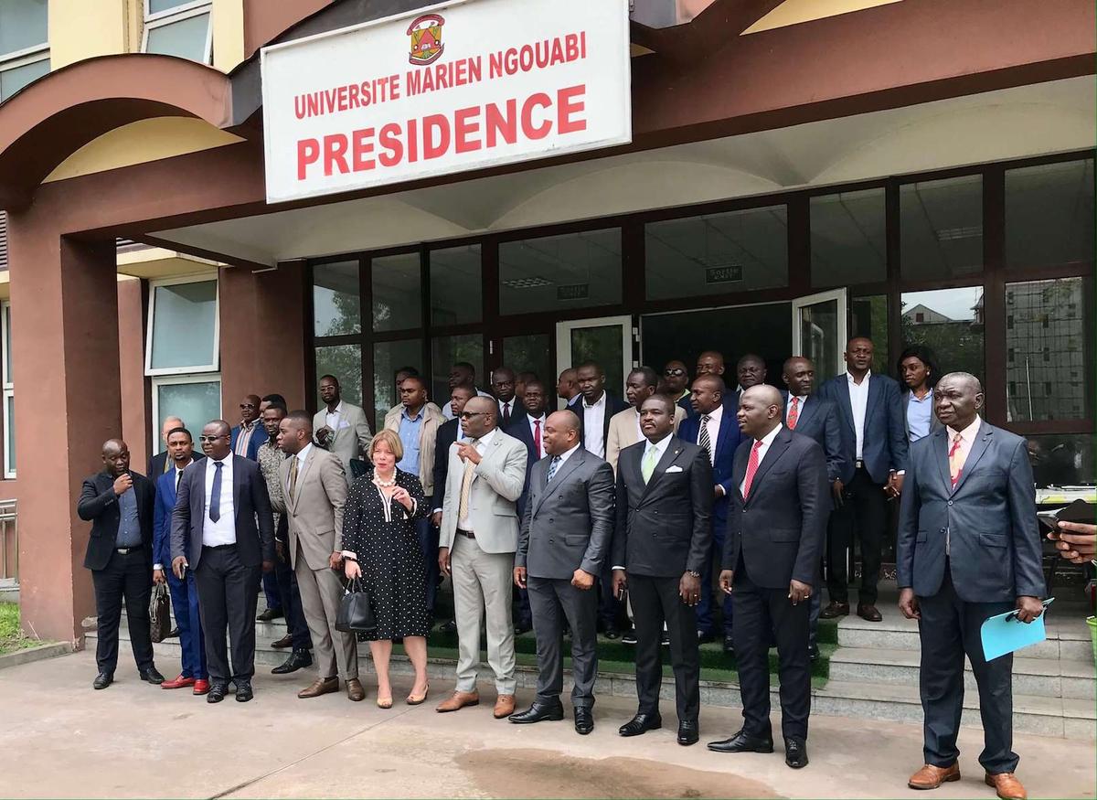 Inauguration du FabLab de Brazzaville