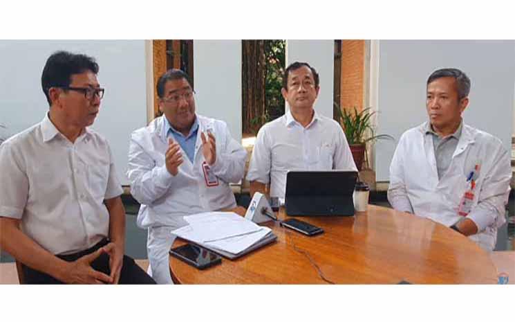 Première medicale à hopital Jayavarman 3