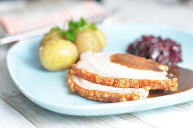 Repas de Noël traditionnel au Danemark