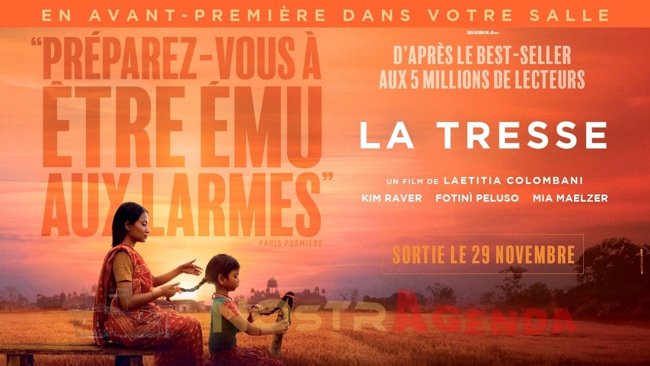 affiche de La Tresse un film français qui parle de l'Inde