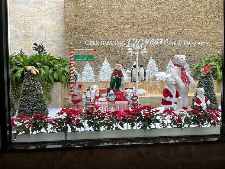 décoration de noël à Bombay