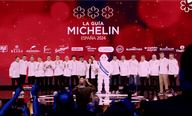 gala Michelin 2024 en espagne avec tous les chefs étoilés