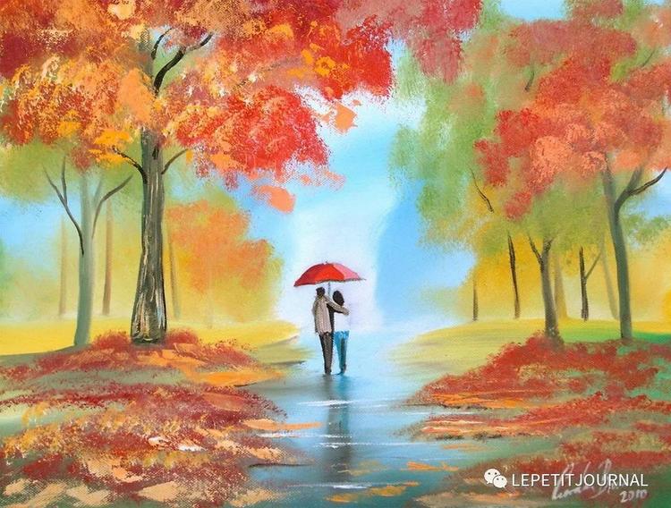 peinture automne