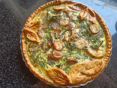 Recette de tarte aux légumes indiens du Chef Dominique Fieux