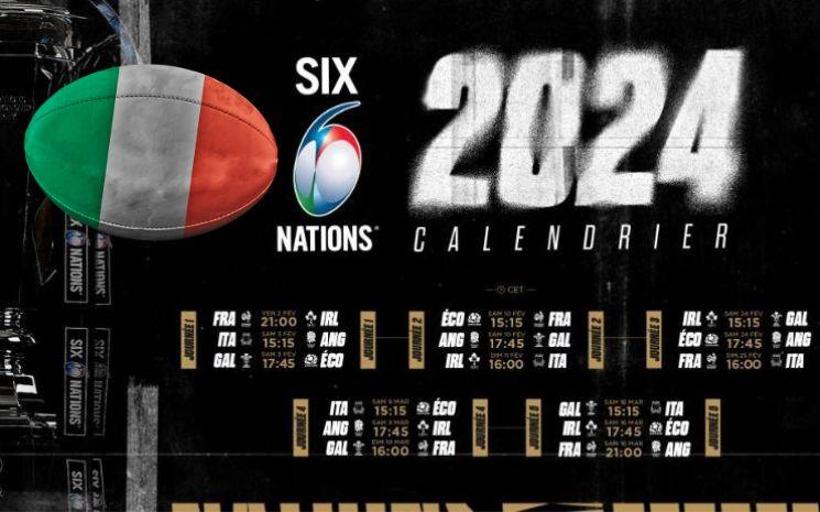 6 nations calendrier irlande