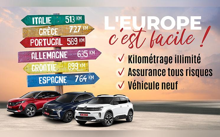 Citroën Europass Asie/Chine, des véhicules et un service imbattables