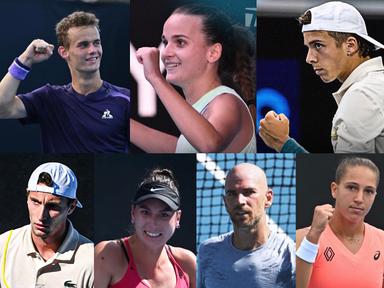 Luca Van Assche, Diane Parry, Adrian Mannarino, Clara Burel, Océane Dodin, Arthur Cazaux et Ugo Humbert : les sept français qualifiés pour le troisième tour de l'Open d'Australie 2024