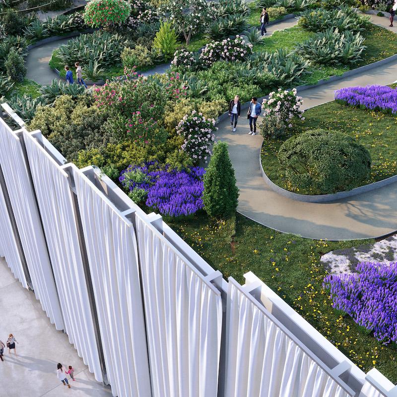 Le pavillon français à osaka ©Coldefy + Carlo Ratti Associatti