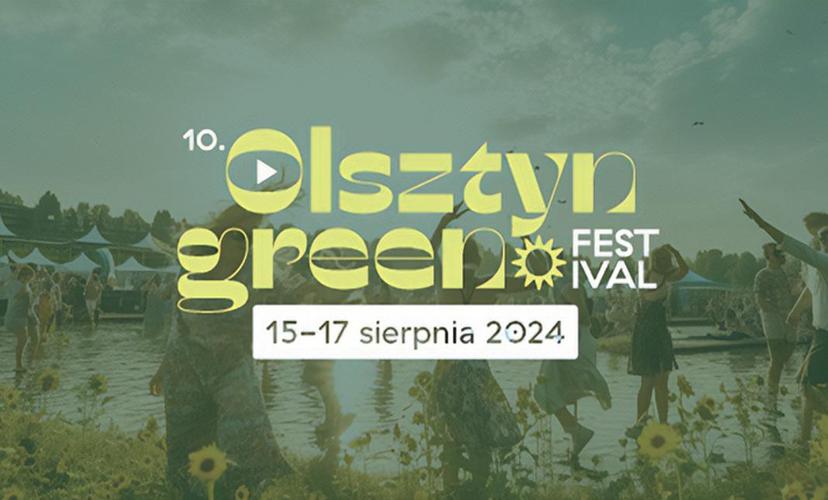 Affiche Olsztyn Festival vert 2024