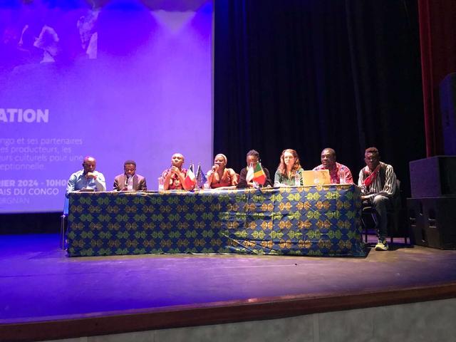 Rencontre avec les artistes à l'Institut Français du Congo