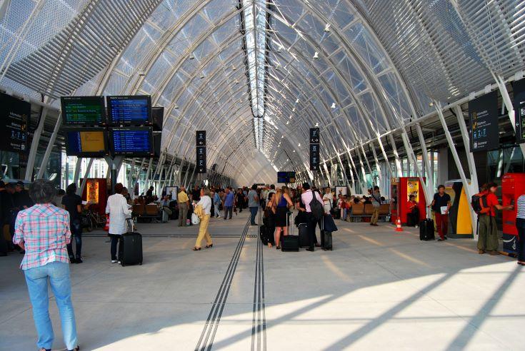 Hall d'une gare 