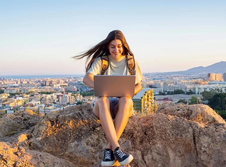 Une digital Nomad à Malaga