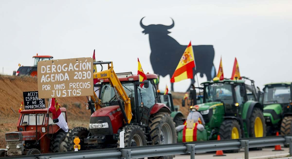 Manifestations agricoles ce mercredi (@elEconomistaes)