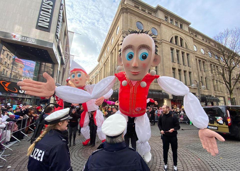 Parade lors du Carnaval de Cologne