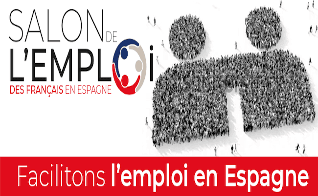 affiche salon de l'emploi francophone a barcelone