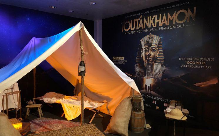 expérience immersive toutankhamon