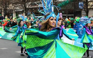 Parade de la Saint Patrick à Dublin