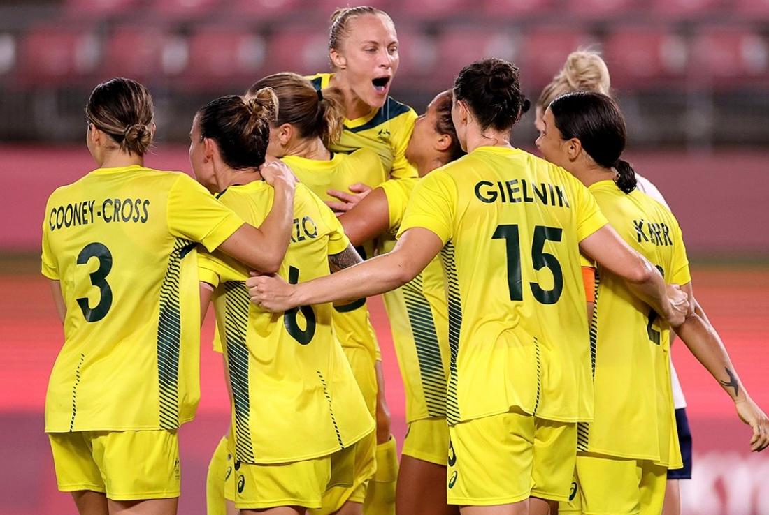 L'équipe des Matildas aux Jeux Olympiques de Tokyo 2020