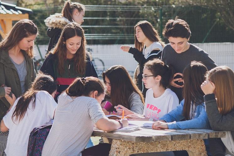 des élèves du lycée molière à madrid