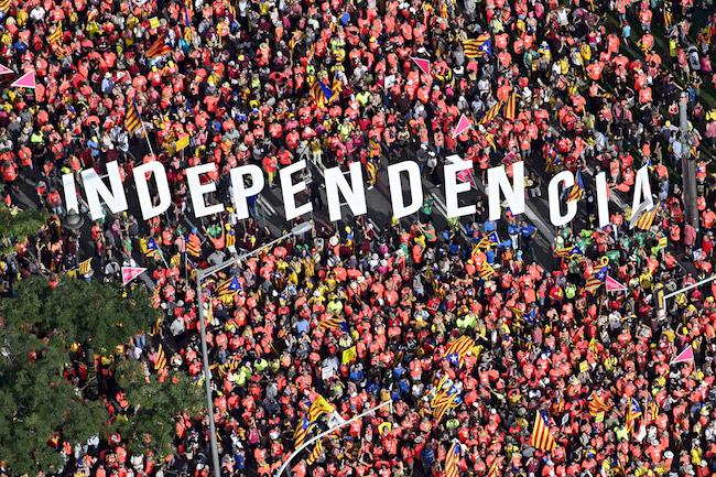 manifestation 11 septembre 2018 catalogne