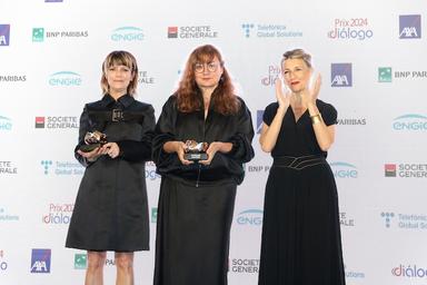 PRIX dialogo les lauréates avec Yolanda Diaz