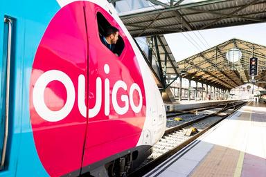 conducterur train OUIGO gare Valladolid