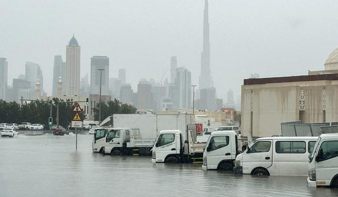 pluie dubai