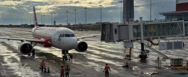 Un avion de passagers arrive à l'aéroport international de Siem Reap Angkor (SAI) dans la province de Siem Reap, au Cambodge, le 16 novembre 2023. Photo : Xinhua 