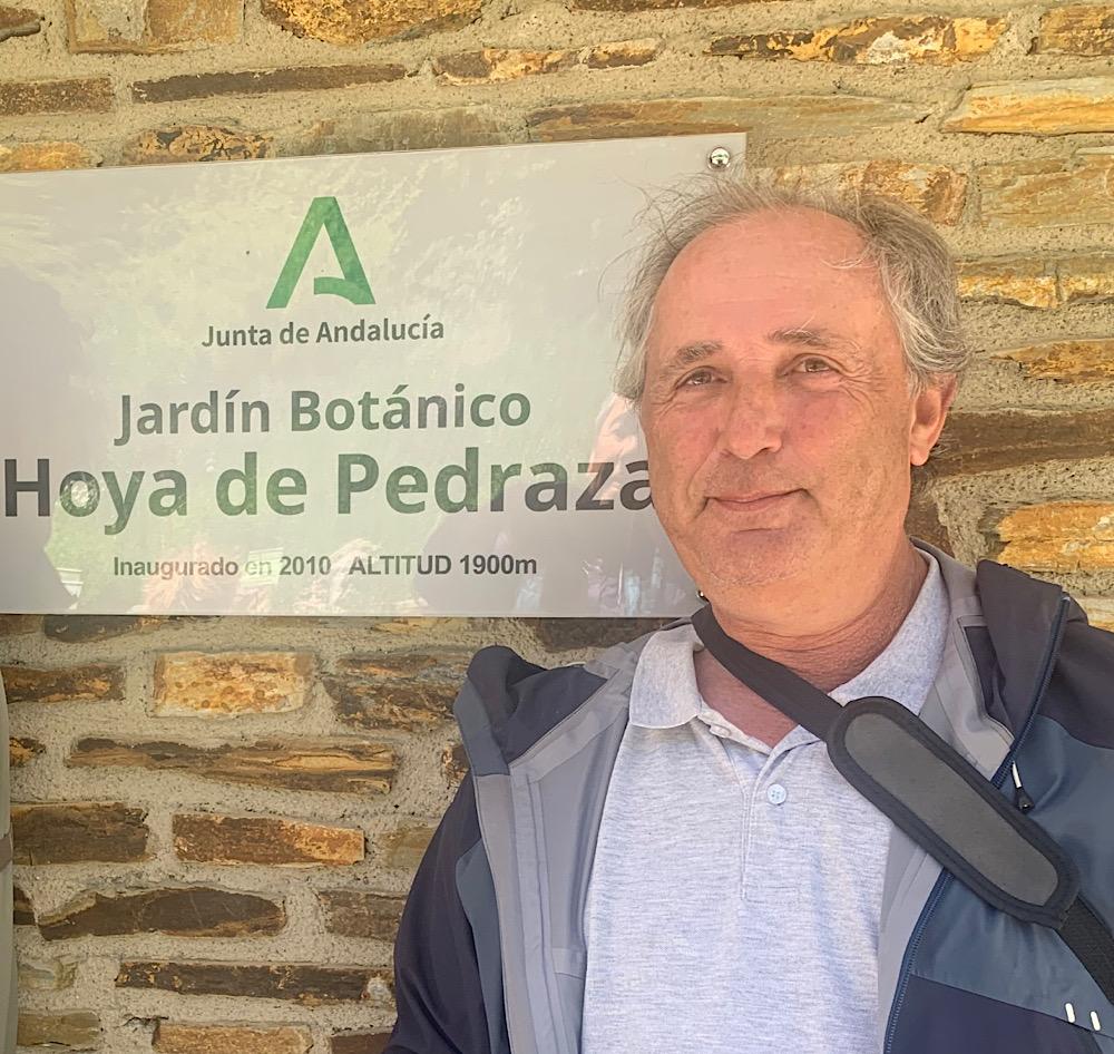 Jésus del Río Sánchez. Conseiller Technique du Milieu Naturel et Coordonnateur du Jardin botanique «Hoya de Pedraza»