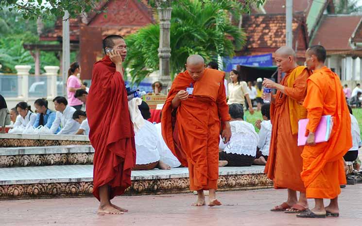 moines cambodgiens