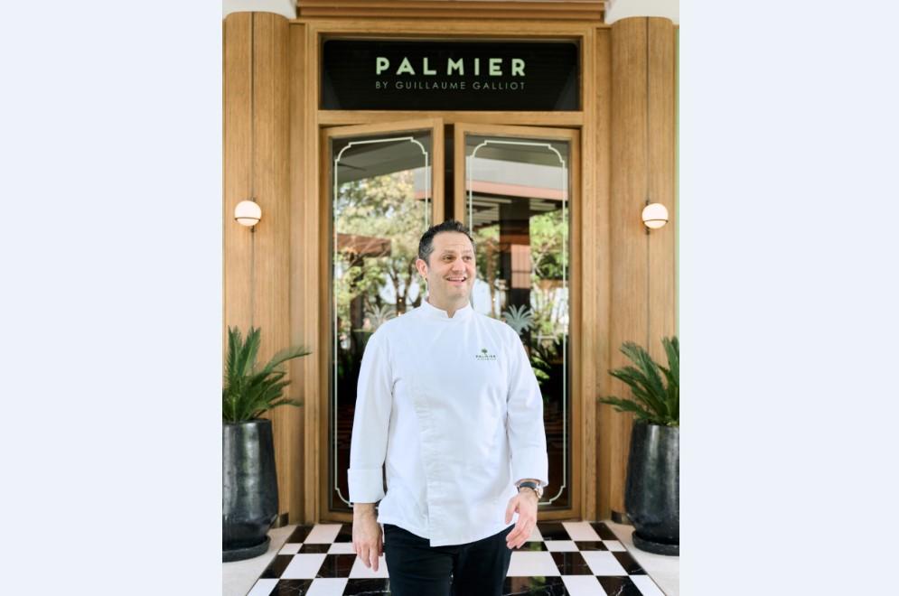 Portrait chef Guillaume Galliot Hong Kong Palmier Bangkok