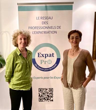 Catherine Martel et Cécile Gylbert, fondatrices de Expat Pro