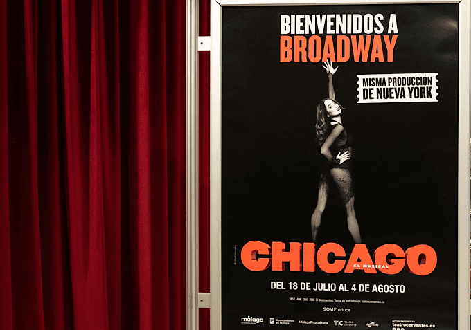 La comédie musicale “Chicago” de New York au théâtre Cervantes de Malaga