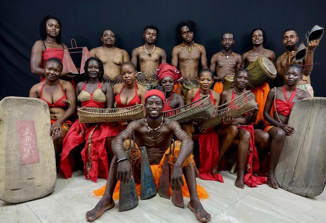 Le groupe traditionnel Racine d'Afrique