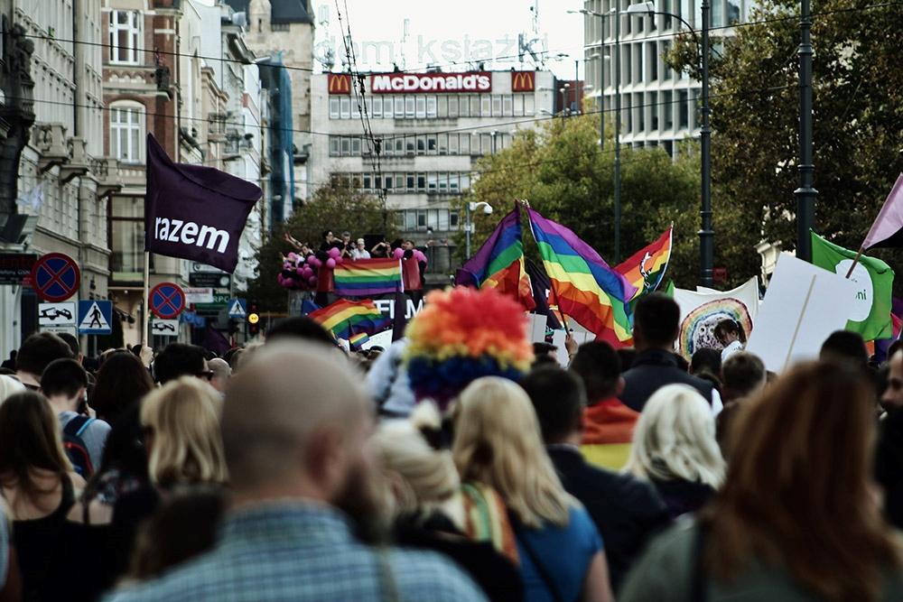 Photo de la marche des fiertés de Poznań de 2016