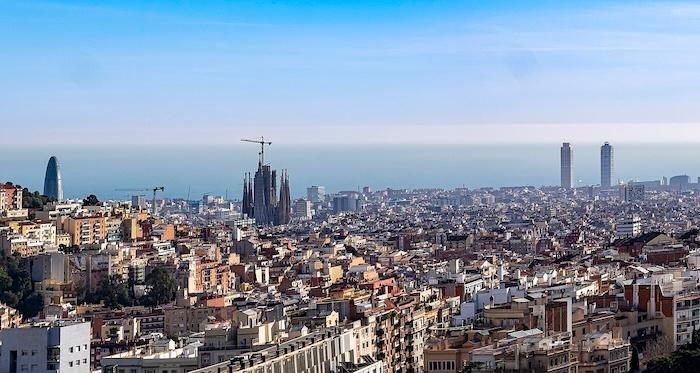 Barcelone panorama