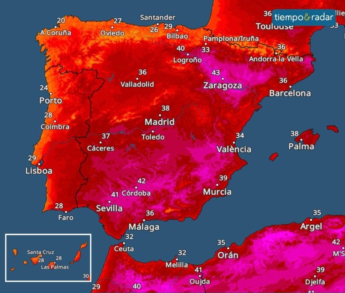 Canicule en Andalousie