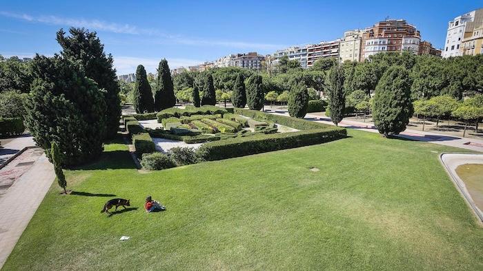 Le jardin du turia à valencia 